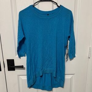 Worth Vibrant Blue Long Sleeve Top